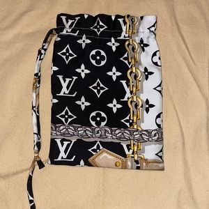 Authentic Louis Vuitton silk pouch